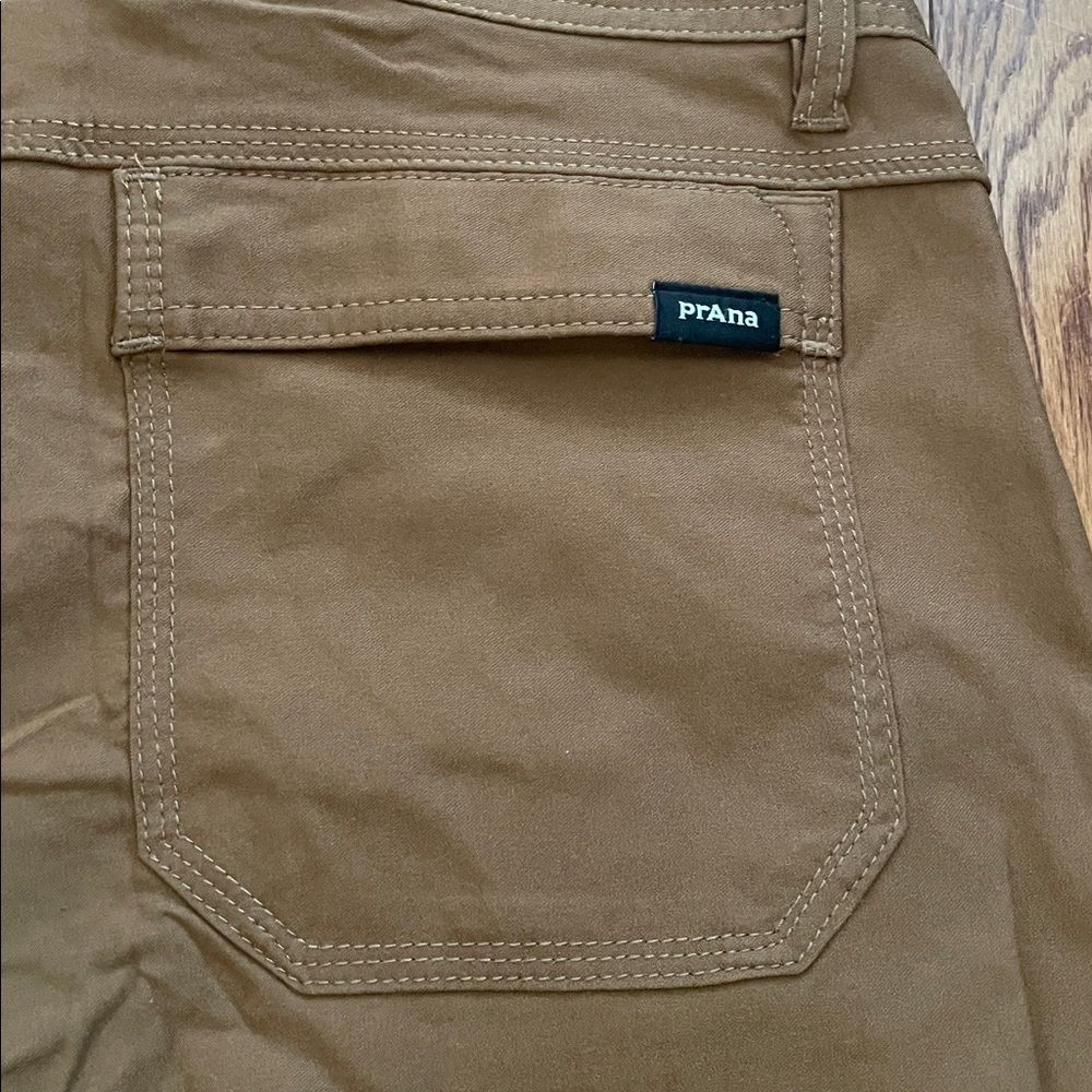 Prana Tan Cargo Slim Fit Pants Men’s Sz 36/30 - Picture 14 of 15